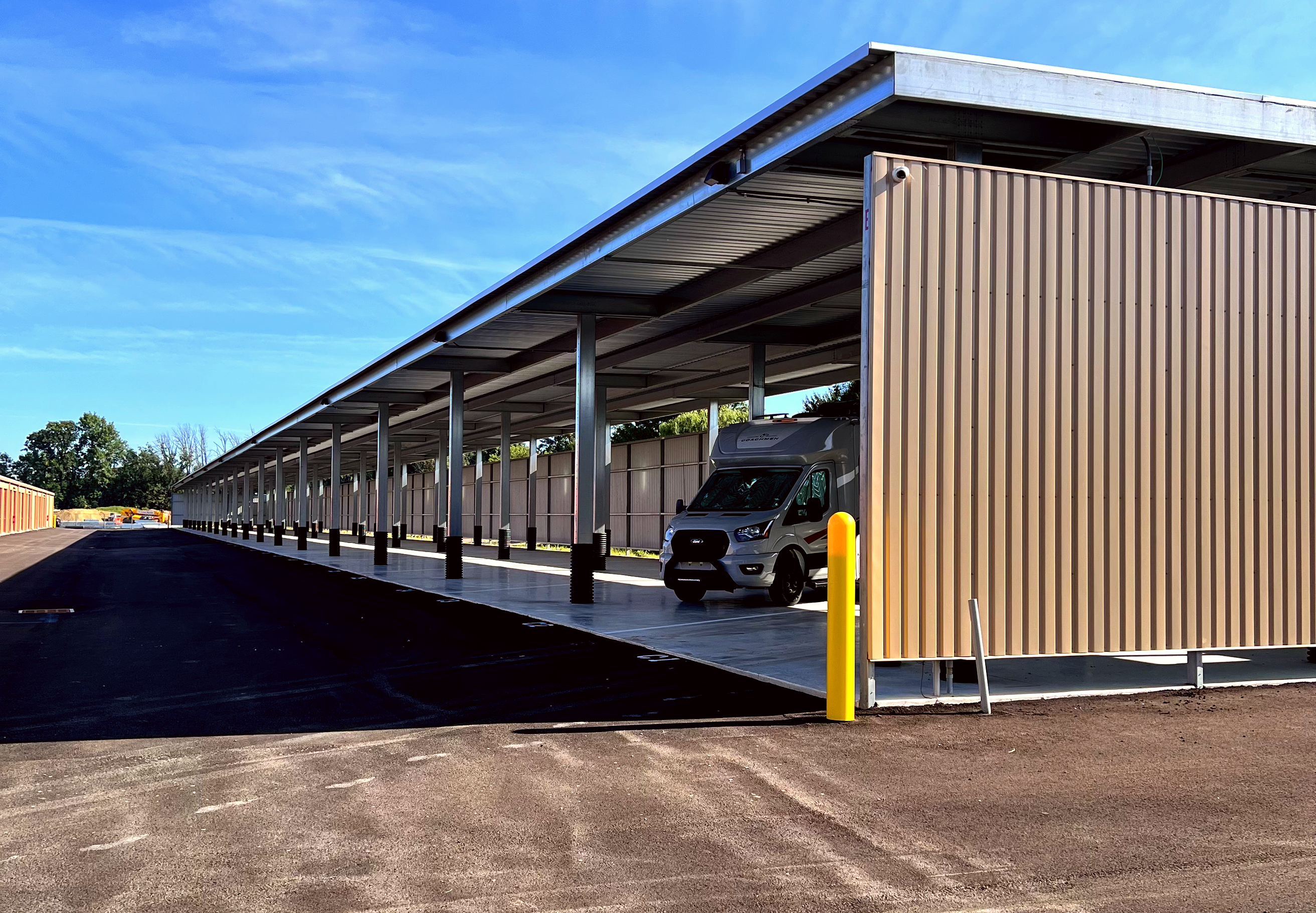 Canopy And Exterior Parking Now at Genoa!