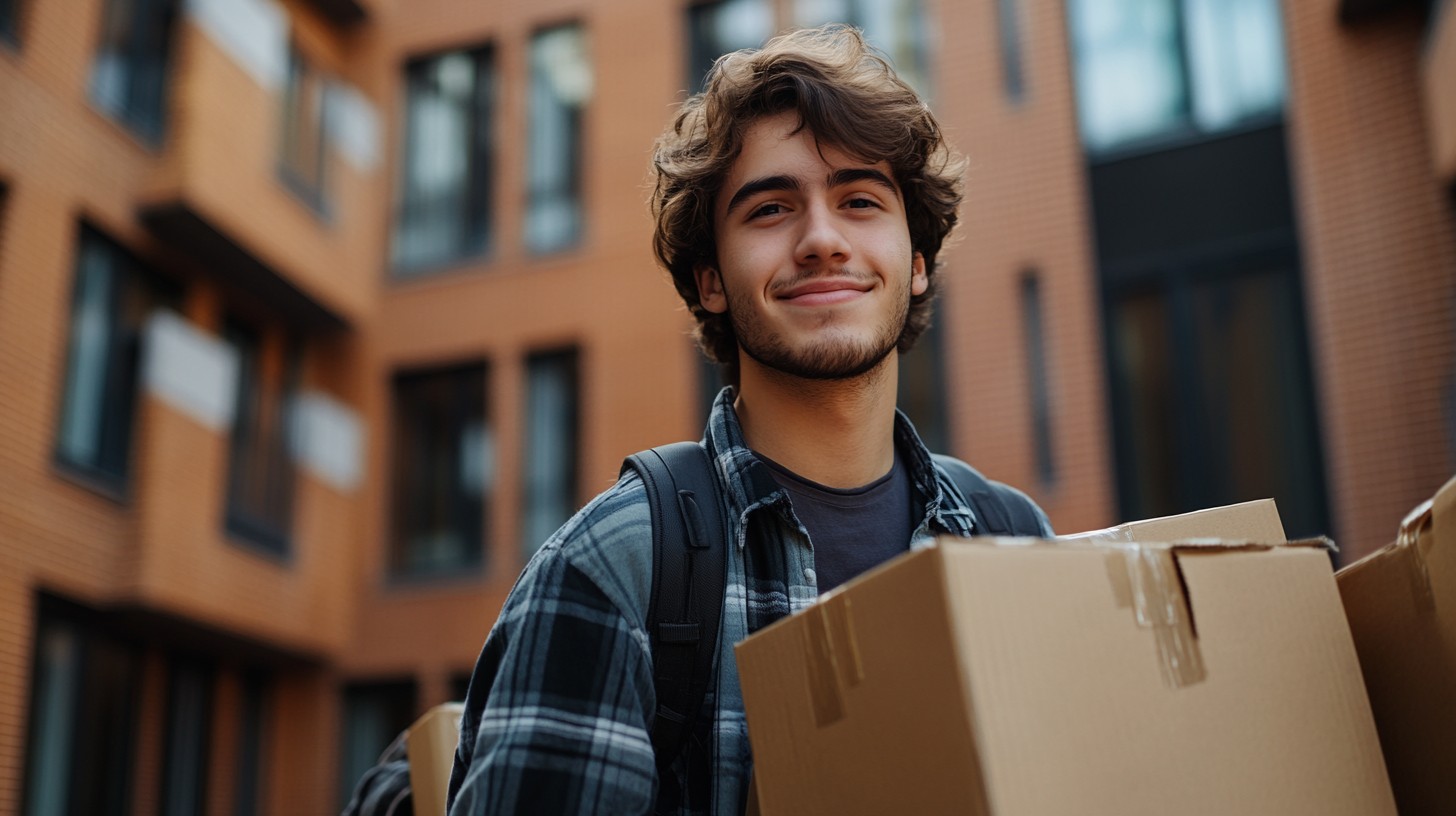 man-holding-boxes-stockcake