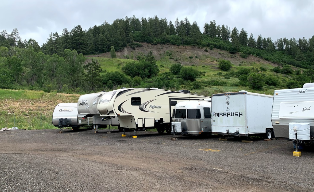 rv and vehicle parking Pagosa Springs, CO