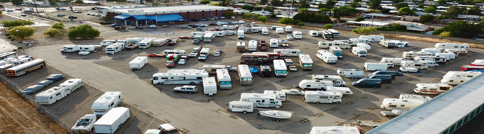 RV, Boat and Vehicle parking at American Self Storage