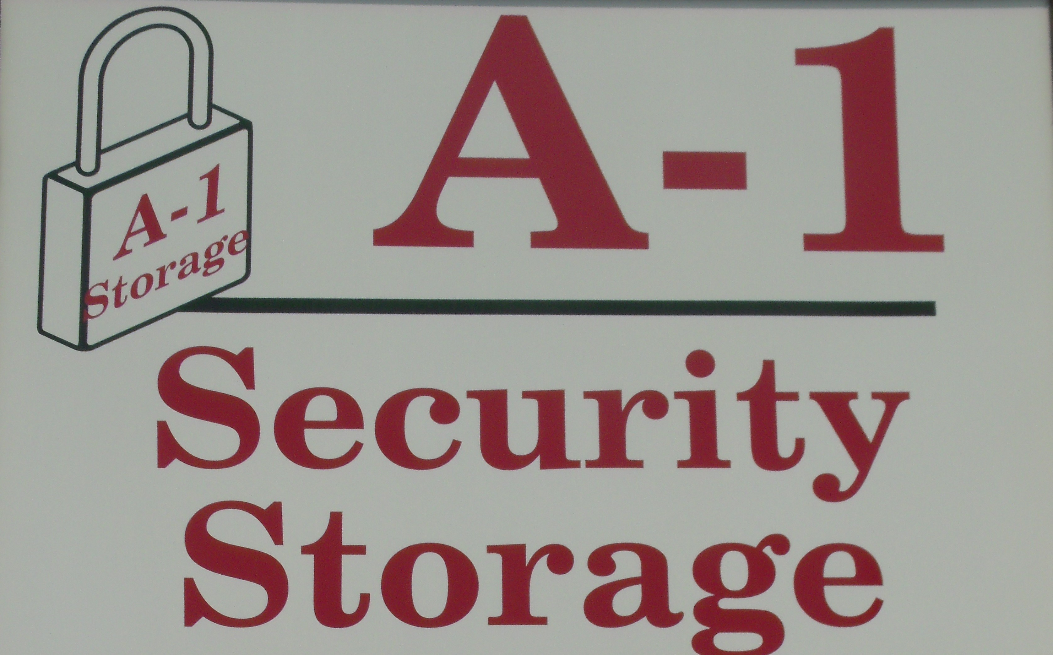 A - 1 Security Storage