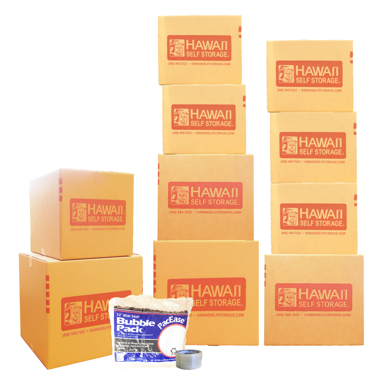 Box Dimensions Hawai'i Self Storage