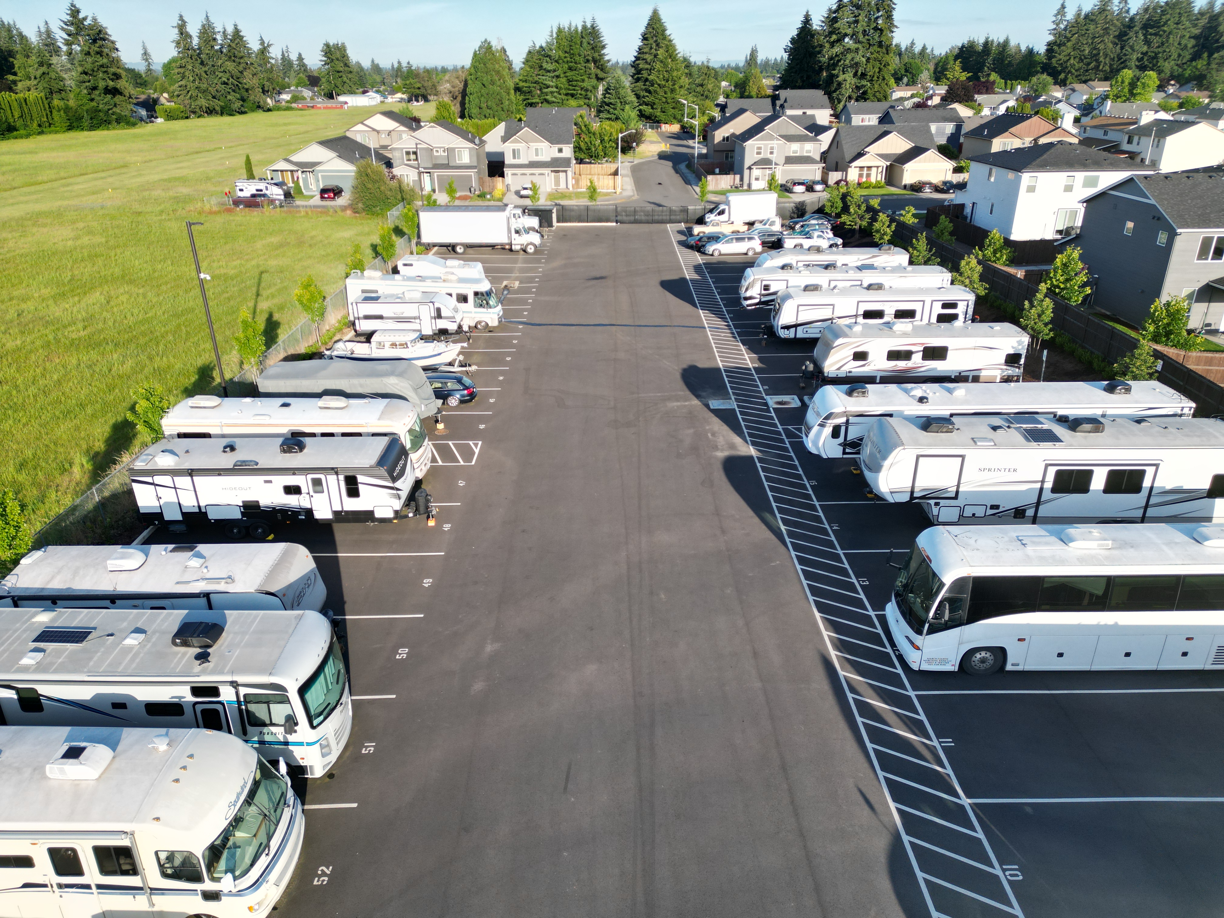 Outdoor RV/Boat/Vehicle Parking in Vancouver, WA