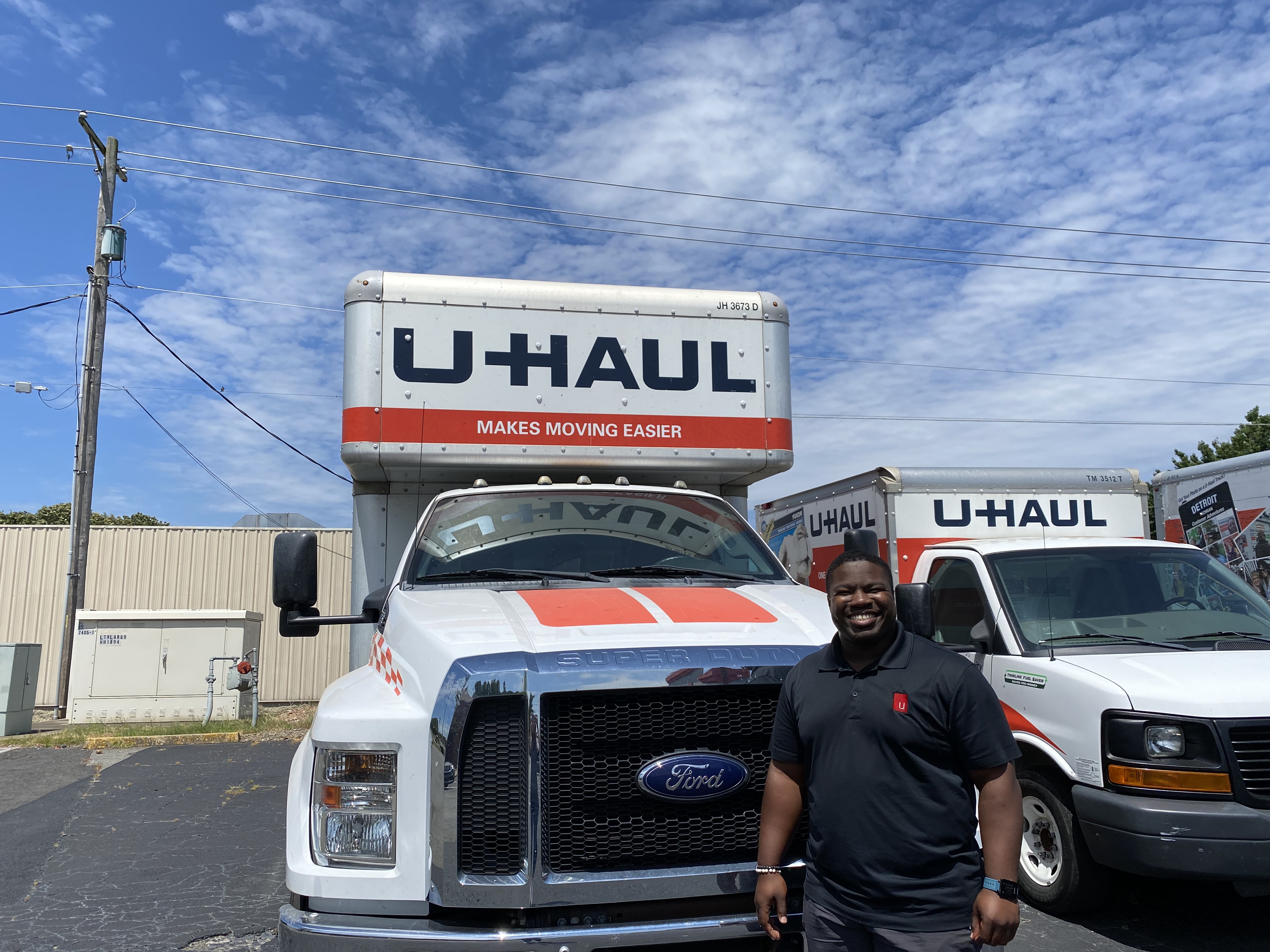 Mike Hodges with Uhaul
