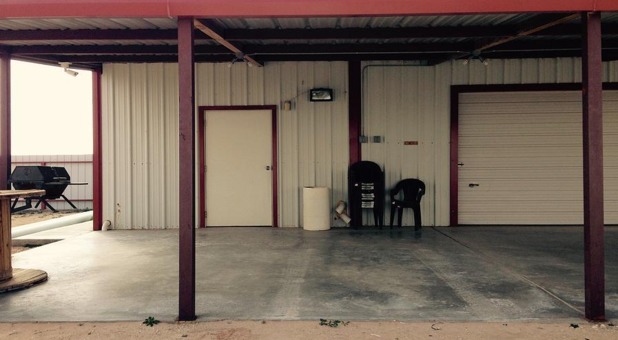Shaded Area at Seminole Storage & RV Park