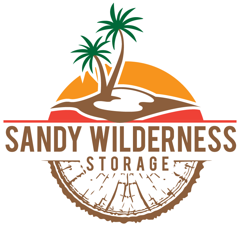 Sandy Wilderness Storage Logo