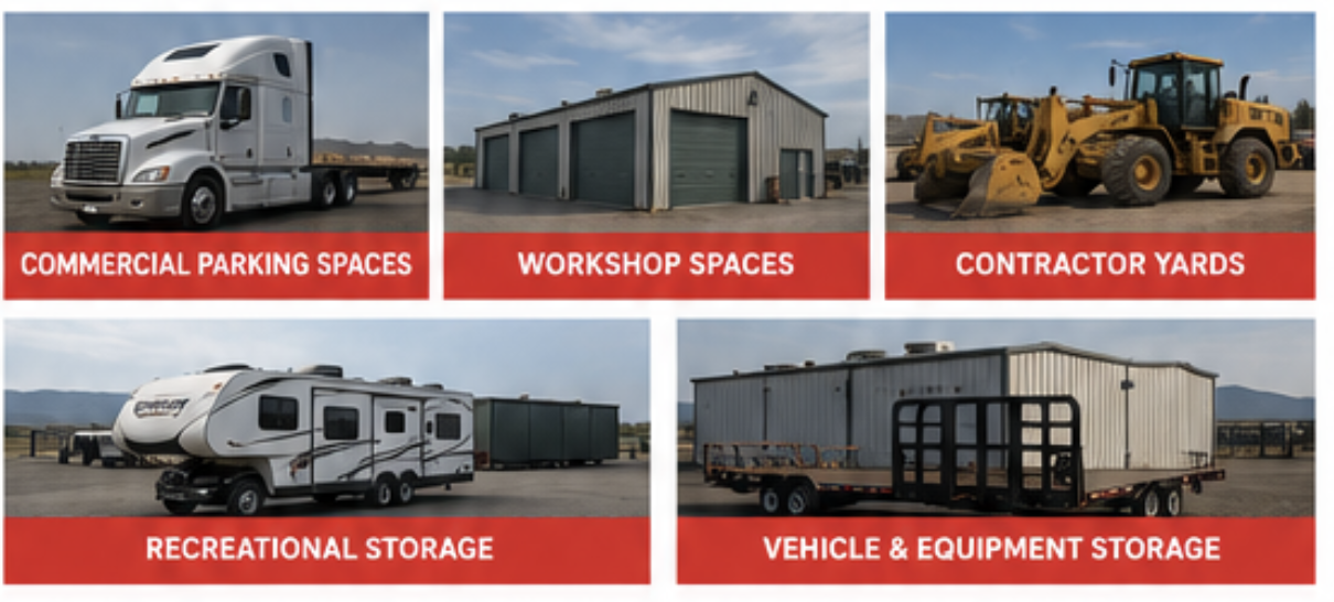 Variety of Storage Spaces