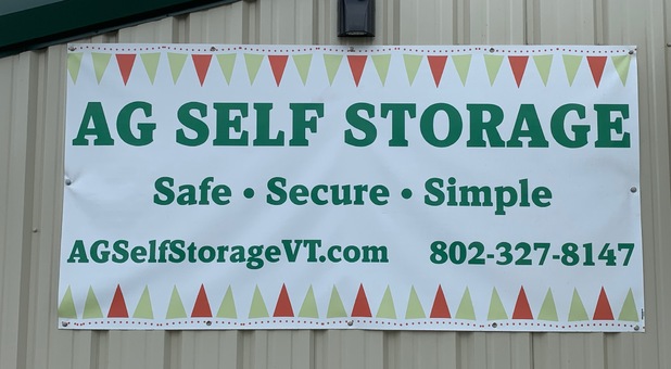 AG Self Storage sign