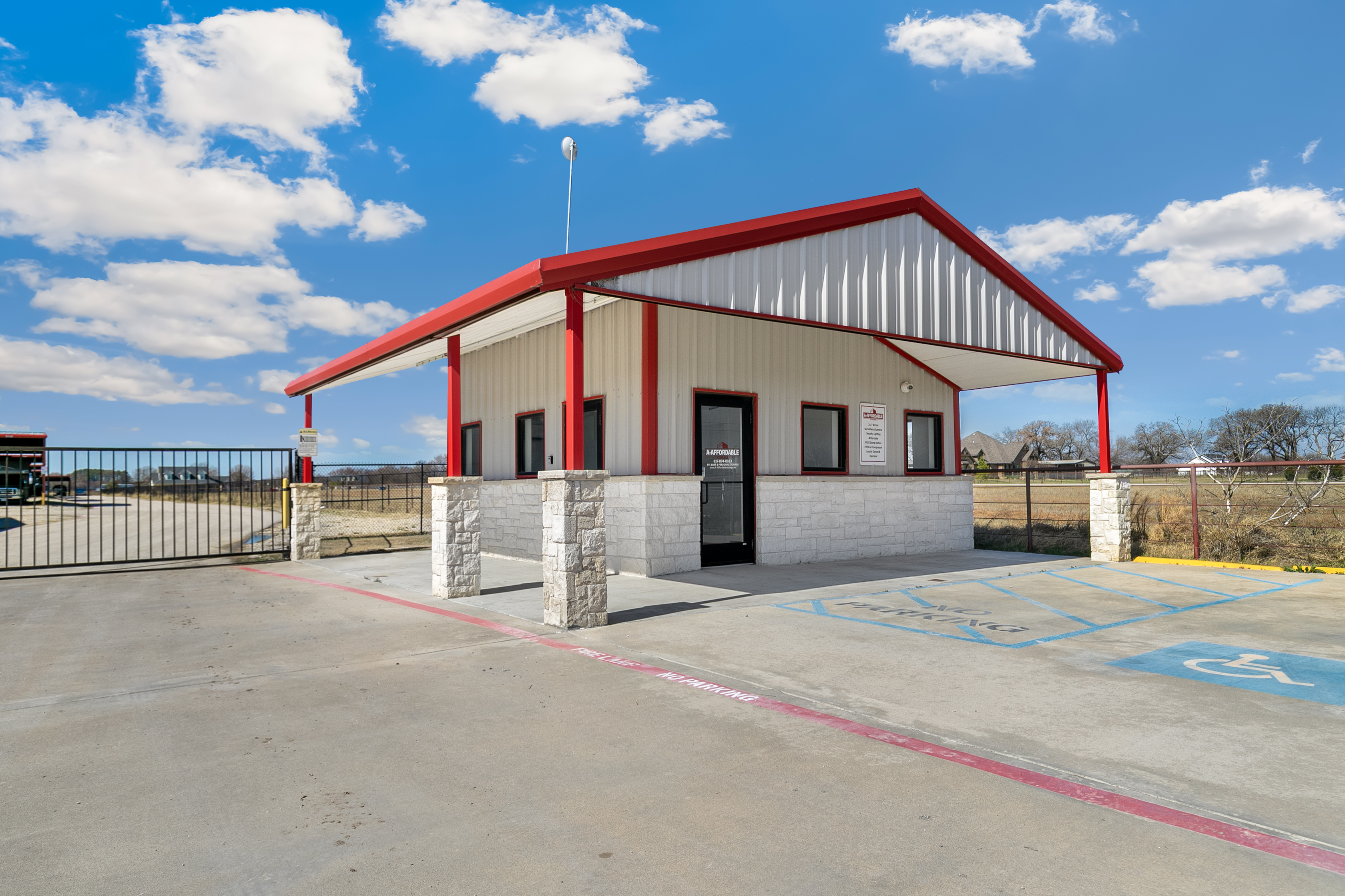 Office at My Affordable RV & Boat Storage in Aubrey, TX
