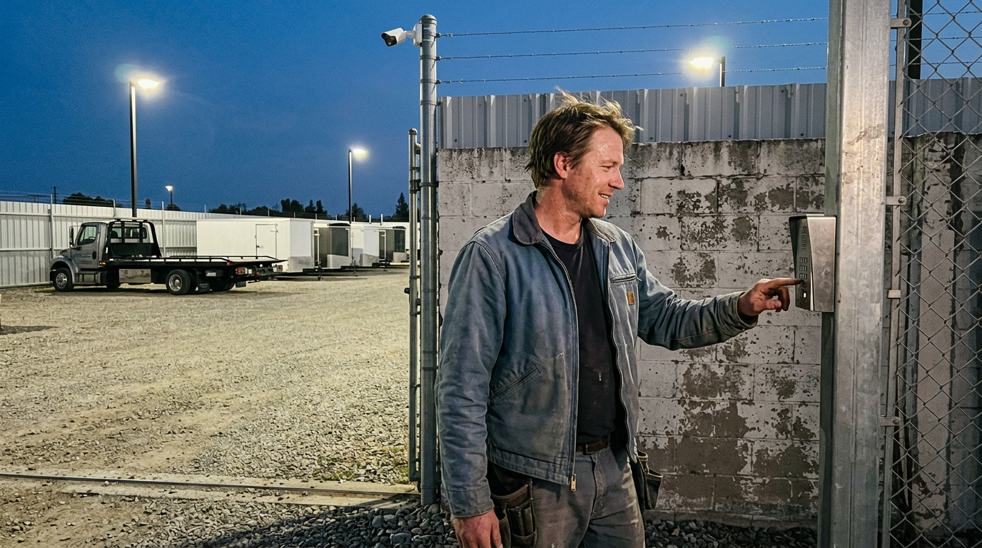 How Secure Is a Contractor Storage Yard, Really?