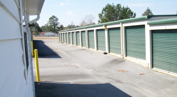 Wide Driveways at AAA Security Self Storage - Greenville