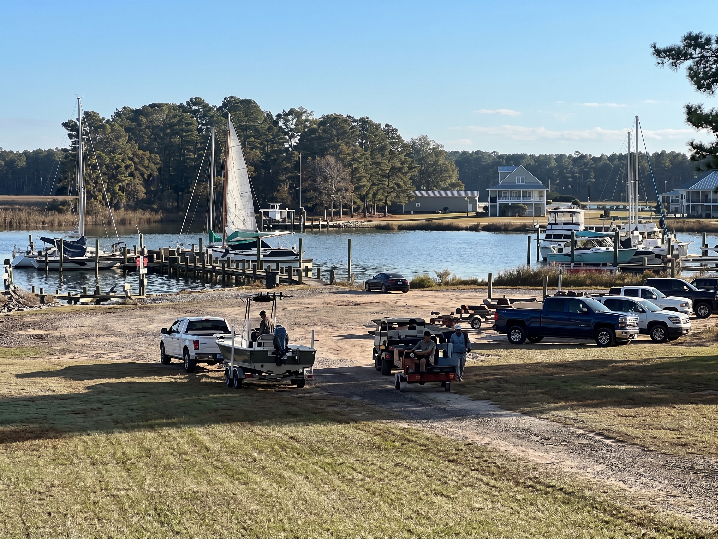 Potter's Marine Inc. 266 Zinkie Ln, Bath, NC 27808, USA