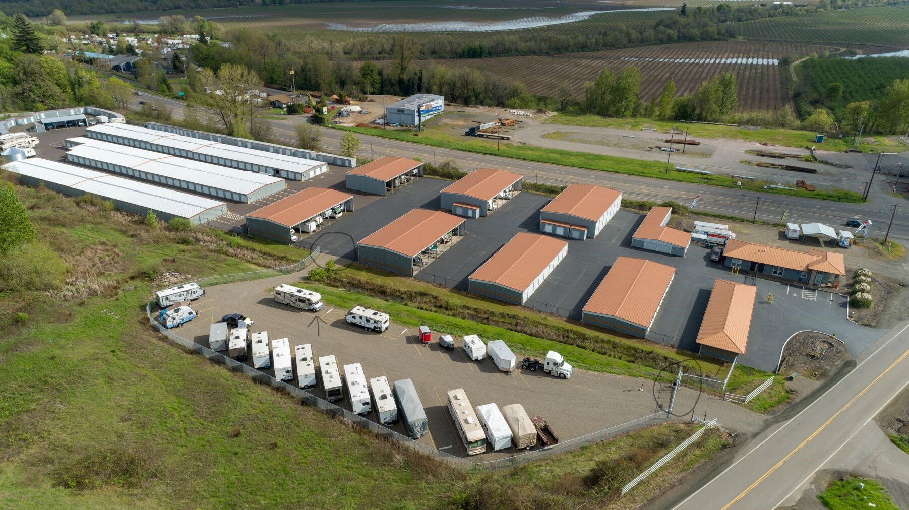 self storage and vehicle parking in salem, or