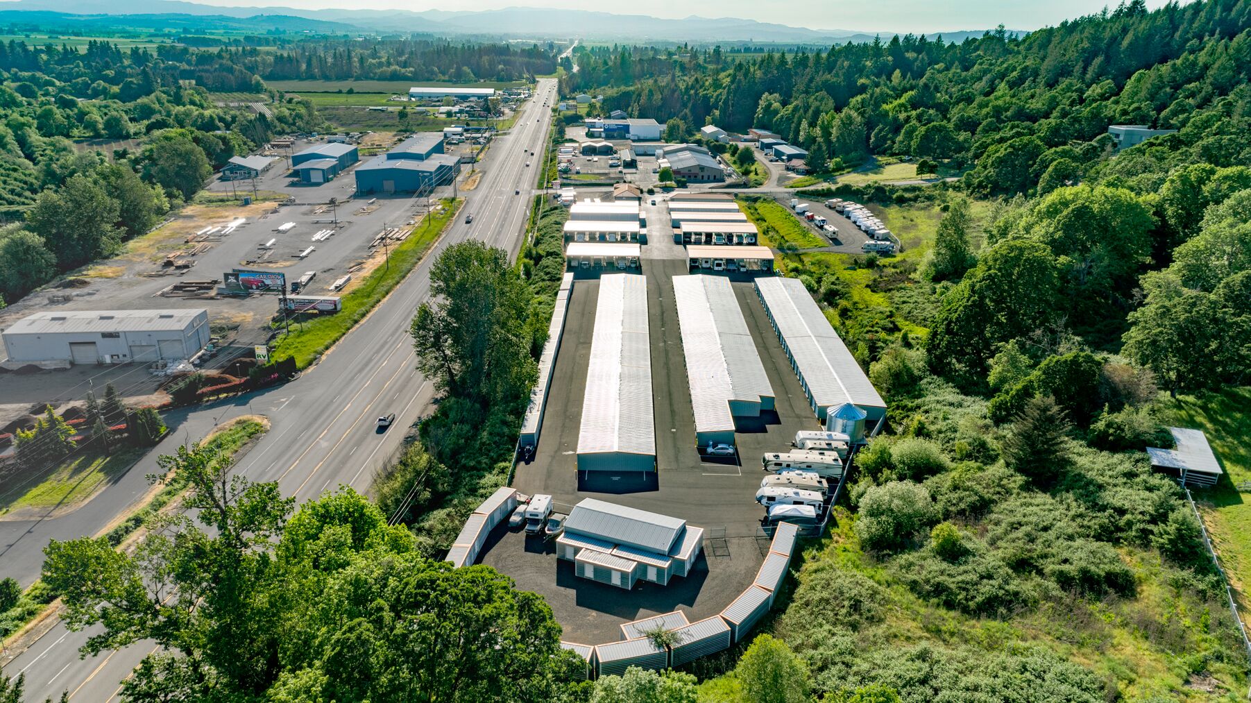 drive up access storage and parking storage in salem, or