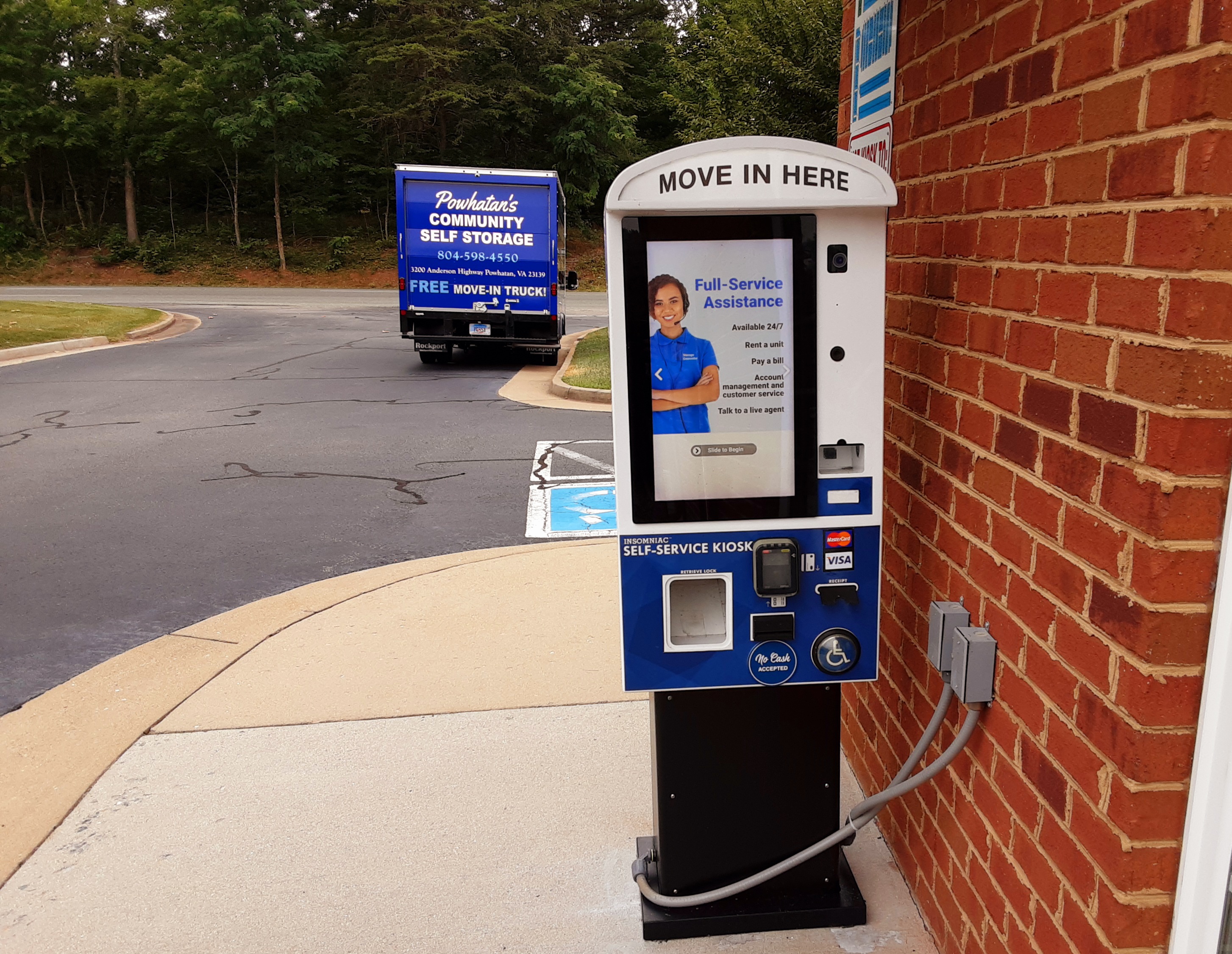 Kiosk Rental Option in Powhatan, VA