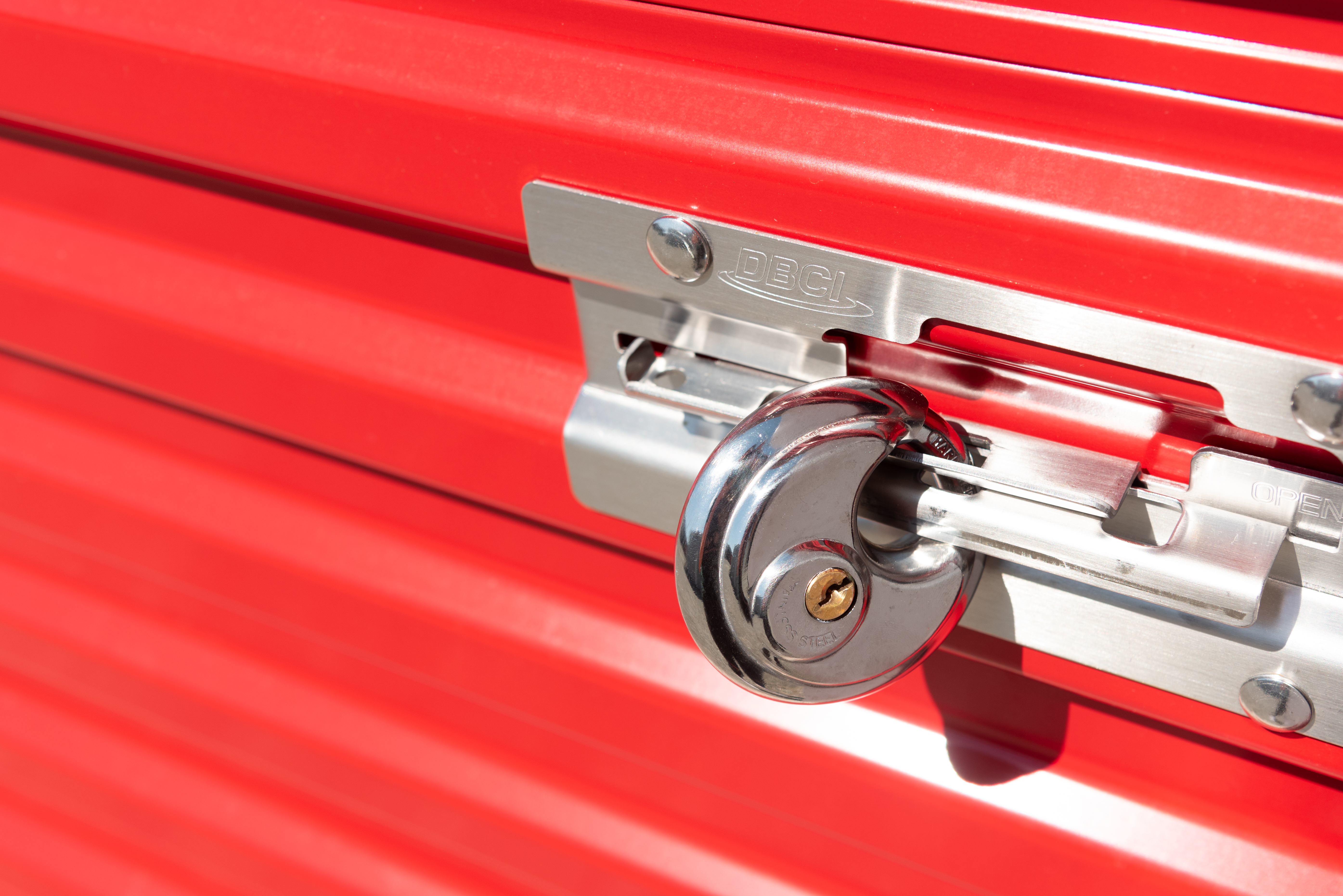 We issue a disc lock with every unit we rent for maximum security. 