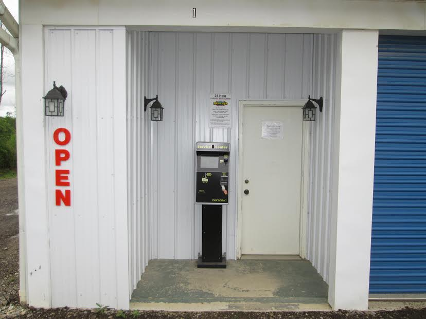 24/7 Self Service kiosk at Simplified Self Storage