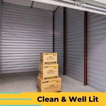 Clean and Well Lit Storage