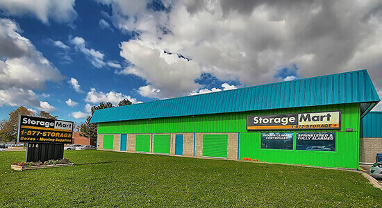 Clean Affordable Barrie Storage On Bell Farm Road Storagemart