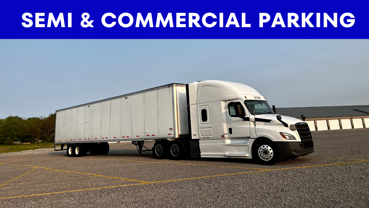 semi and commercial parking in danville indiana