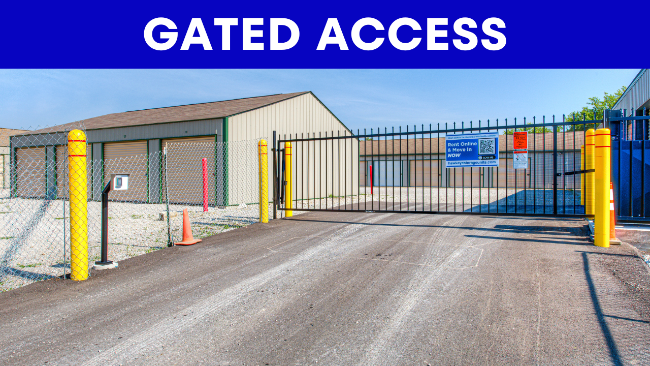 Gated Access for storage facility in Bainbridge Indiana