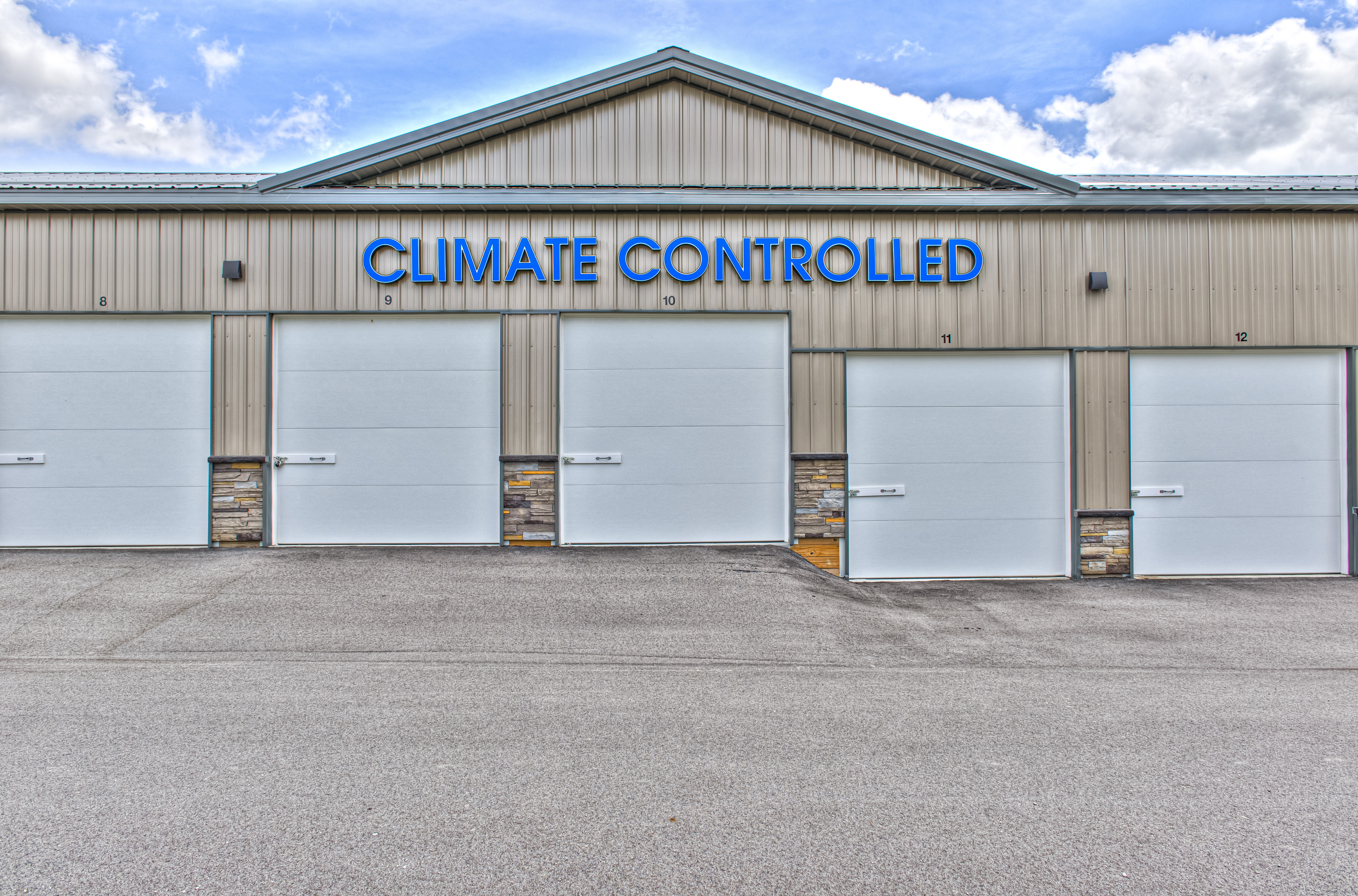 climate controlled storage heated and cooled units