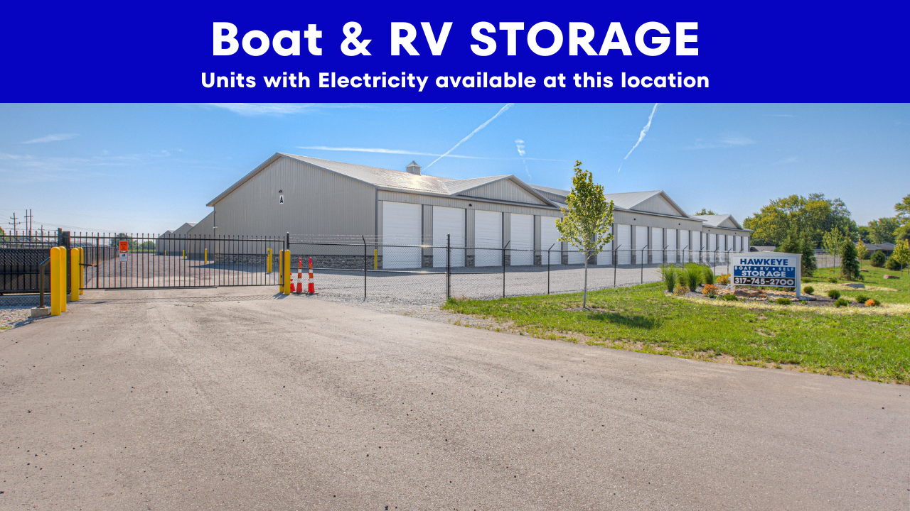 RV Storage Units with Electricity In Indiana