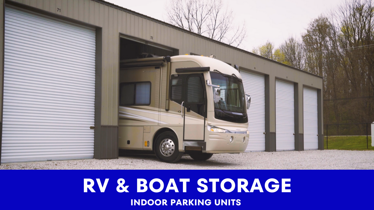 fully enclosed rv parking and boat storage
