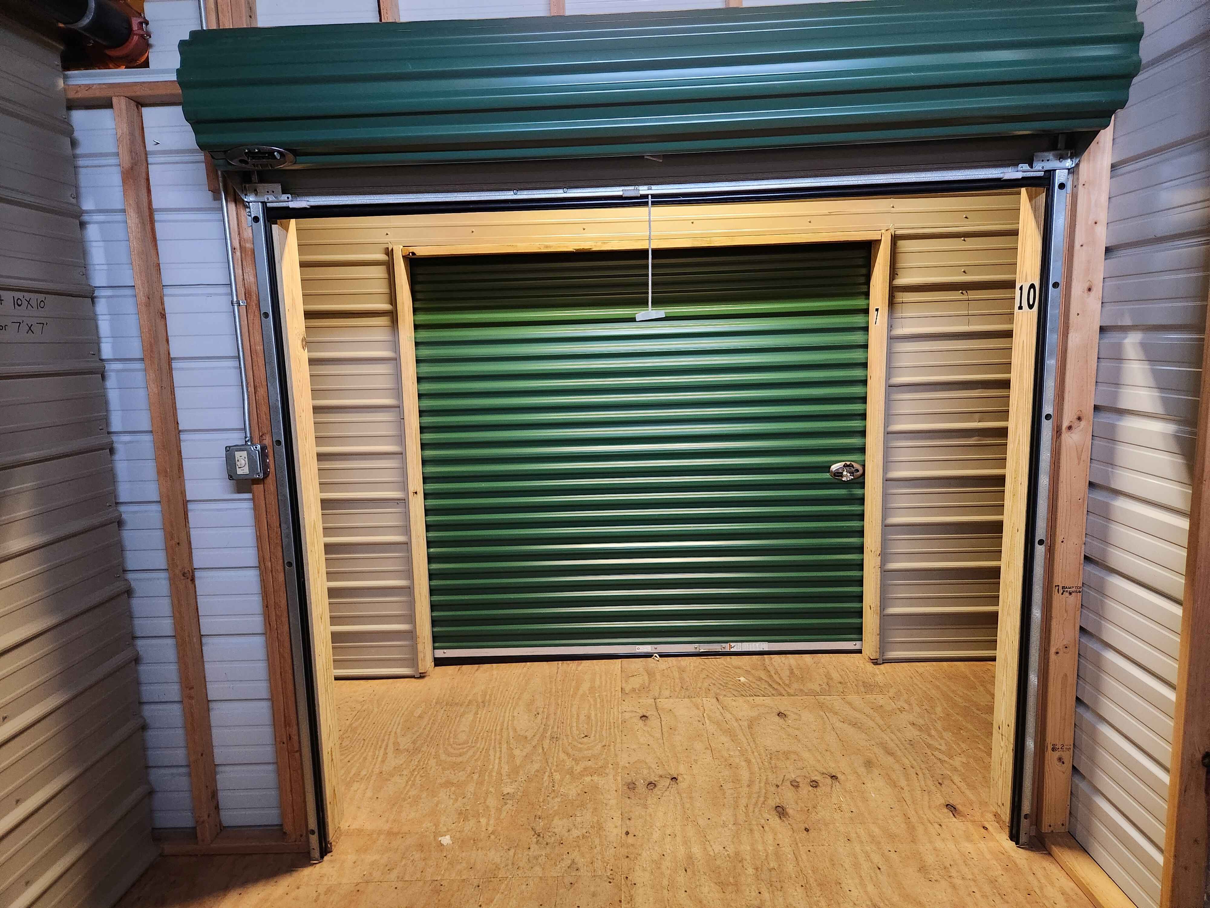 Green storage unit