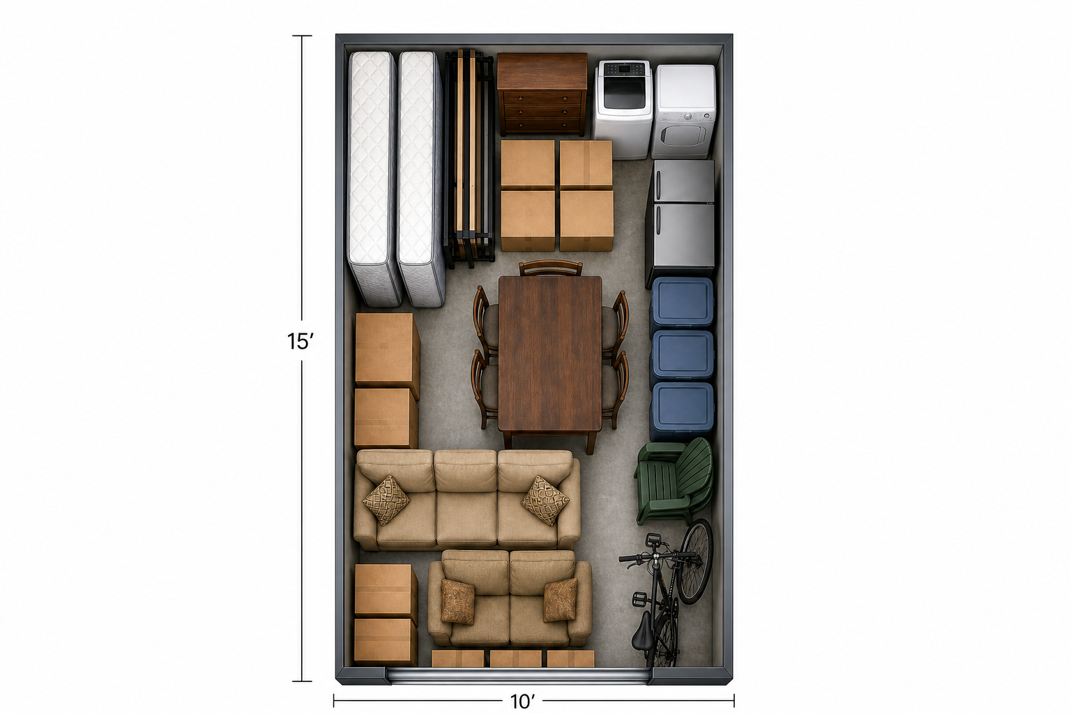 10x15 Storage