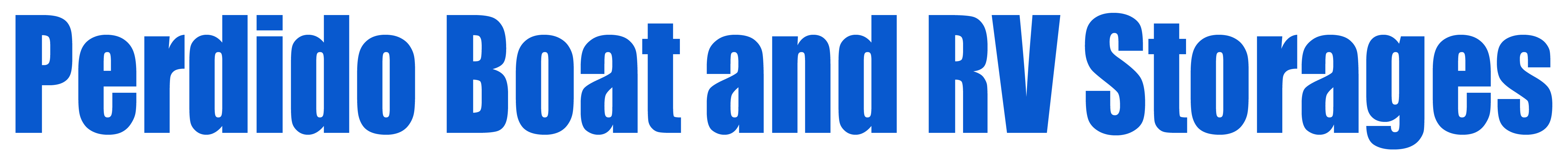 Perdido Boat and RV Storages Logo