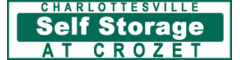 Charlottesville Self Storage Logo at Crozet logo