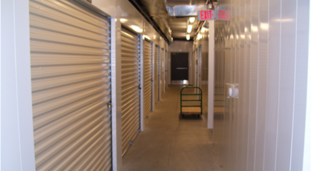 Clean indoor units at Charlottesville Self Storage