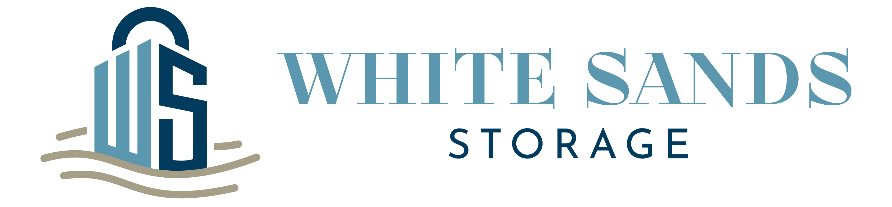 White Sands Storage Logo