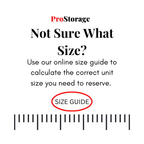 ProStorage Size Guide