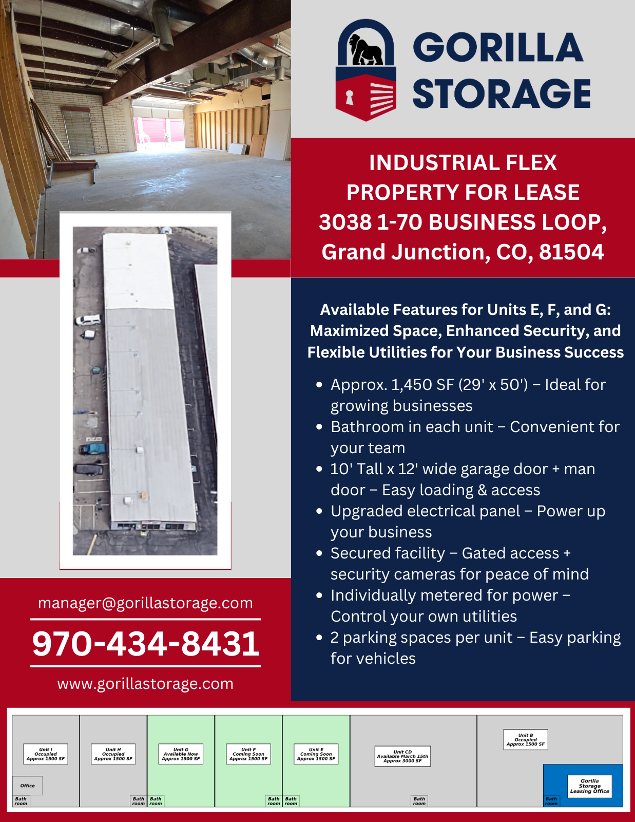 Gorilla Storage 3038 I-70 Business Loop, Grand Junction, CO 81504