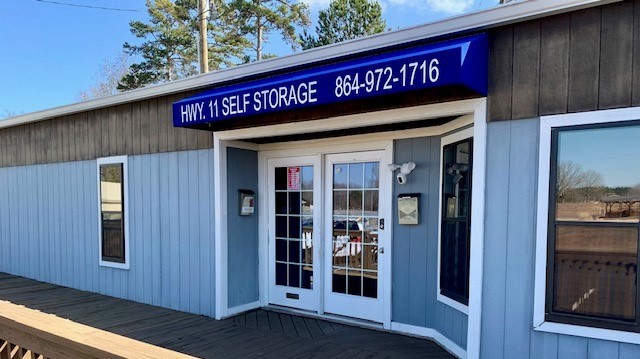 front office of highway 11 self storage