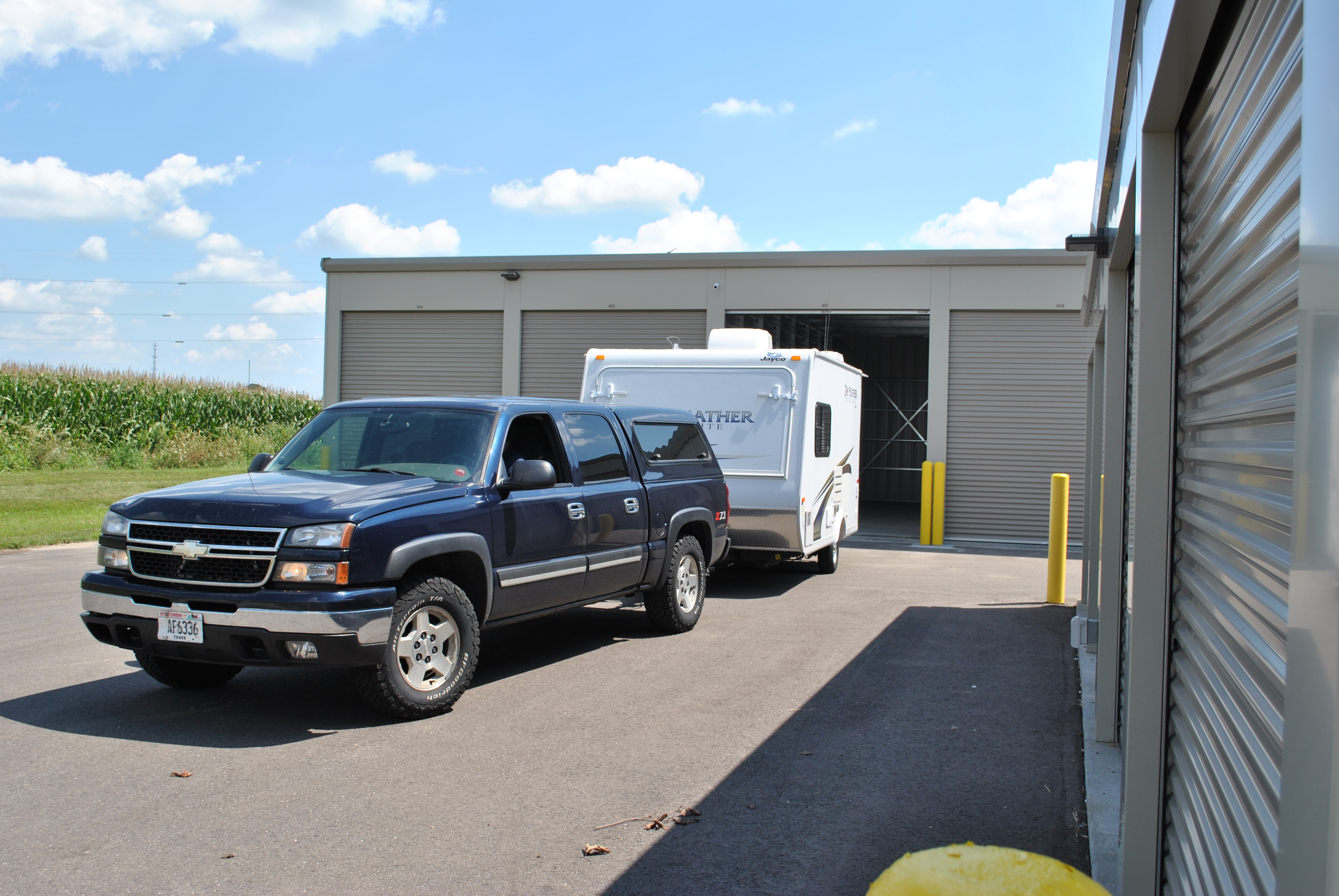 Indoor Trailer Parking in Columbus, WI