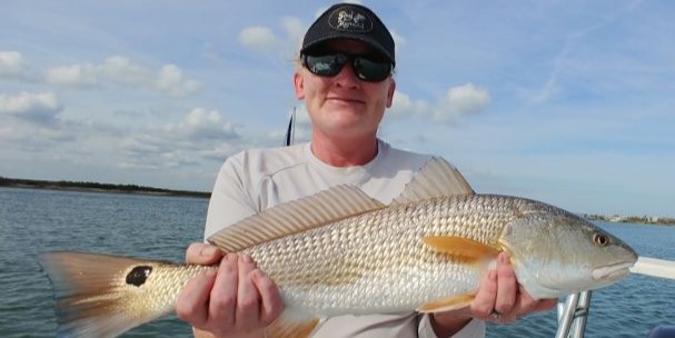 Trophy Sized Redfish Caught In Florida Trophy Sized Redfish Caught In Florida