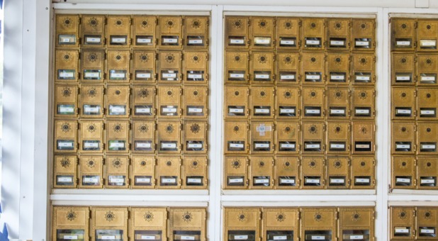 Mailboxes available for rent at Kailua Mini Storage
