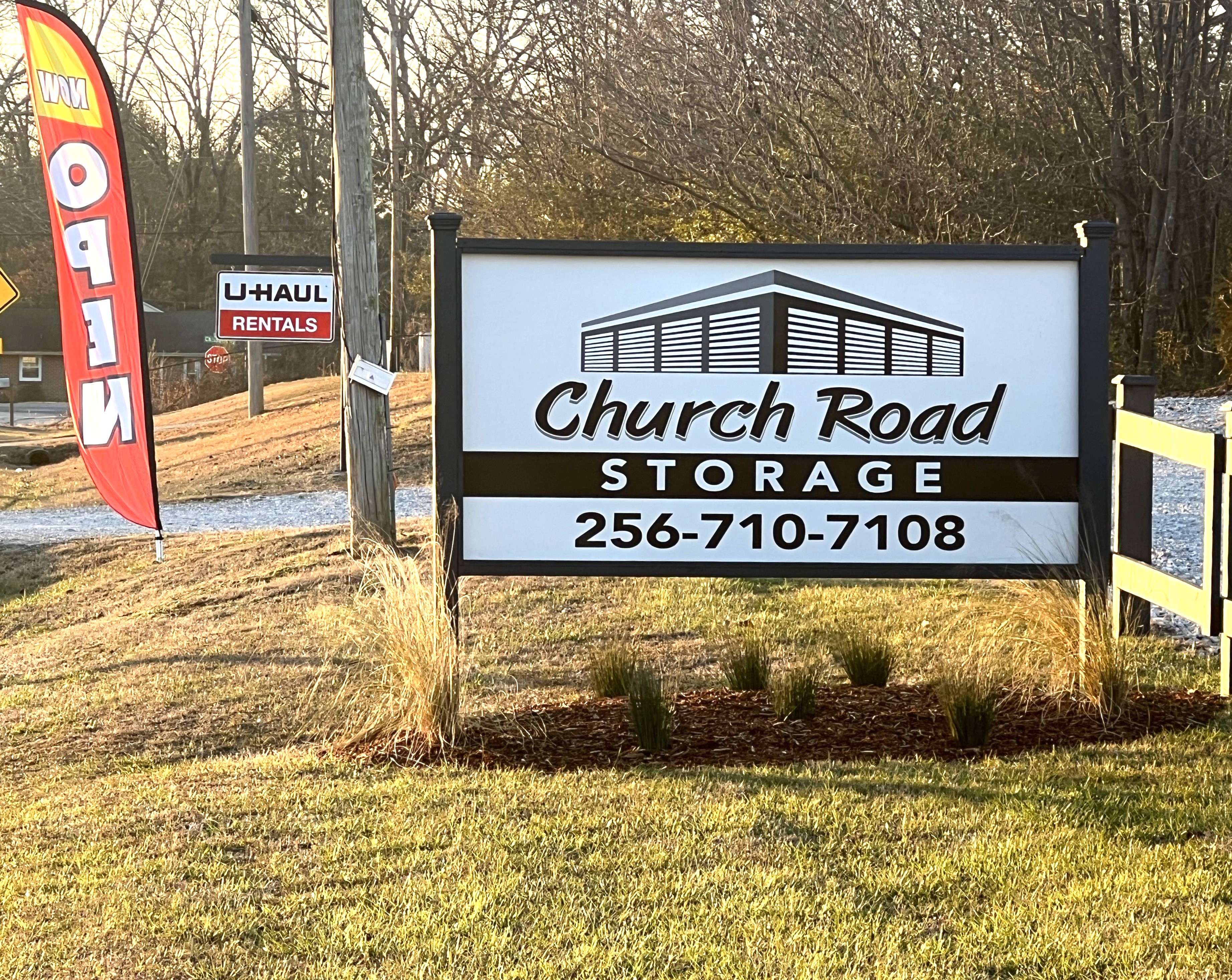 WELCOME TO CHURCH ROAD STORAGE