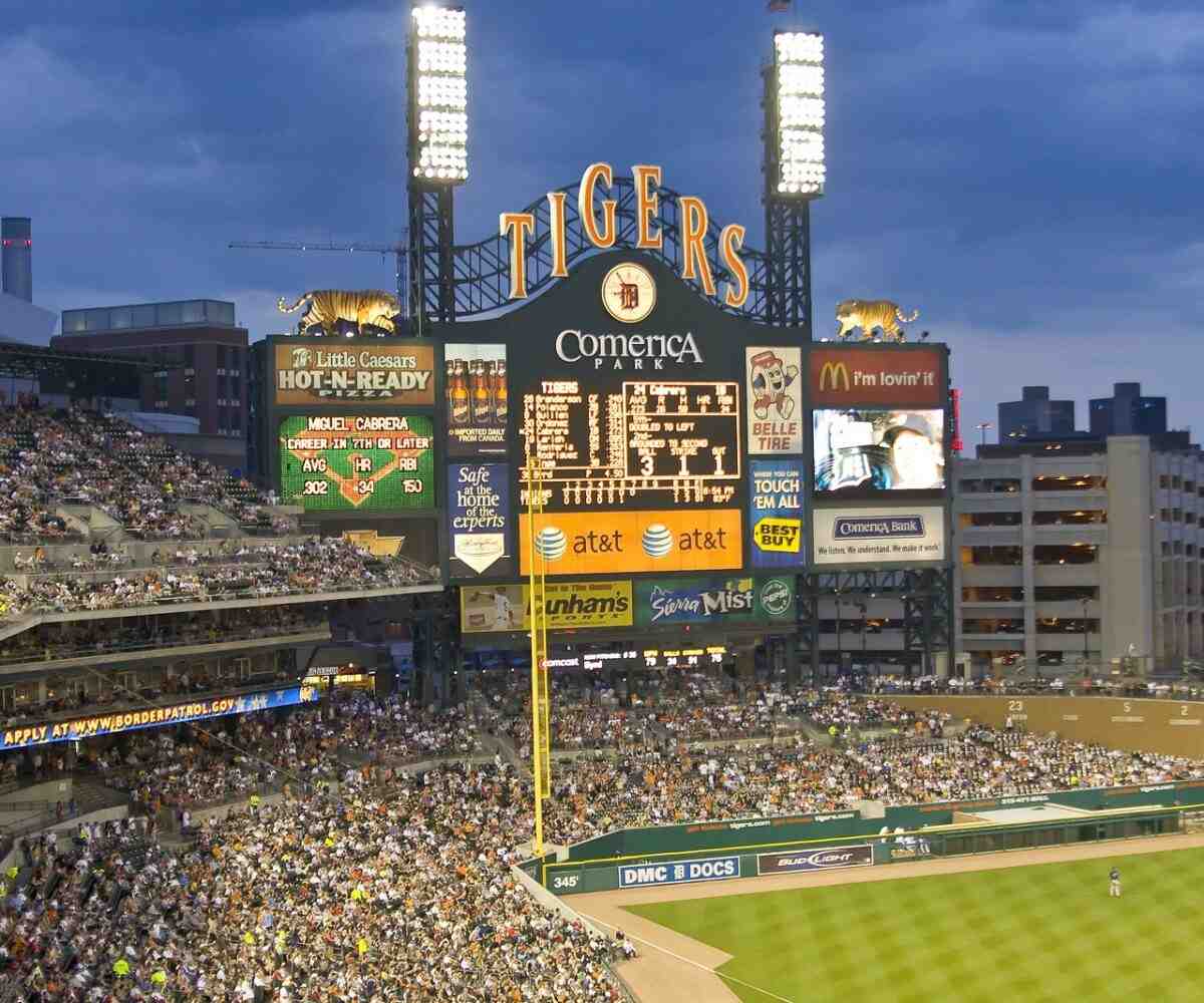 Baseball Season is in Full Swing at Comerica Park!