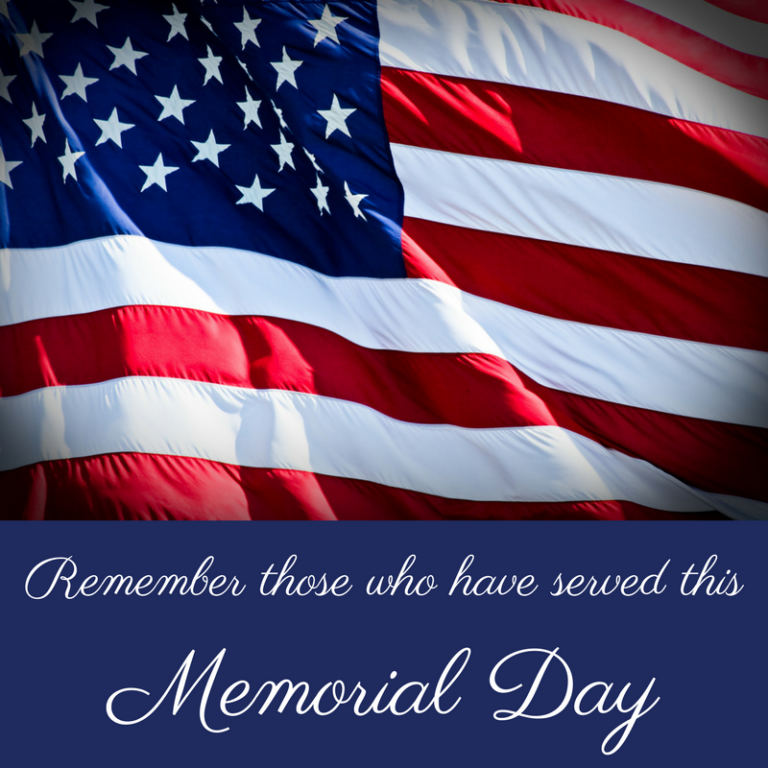 Happy Memorial Day 2017