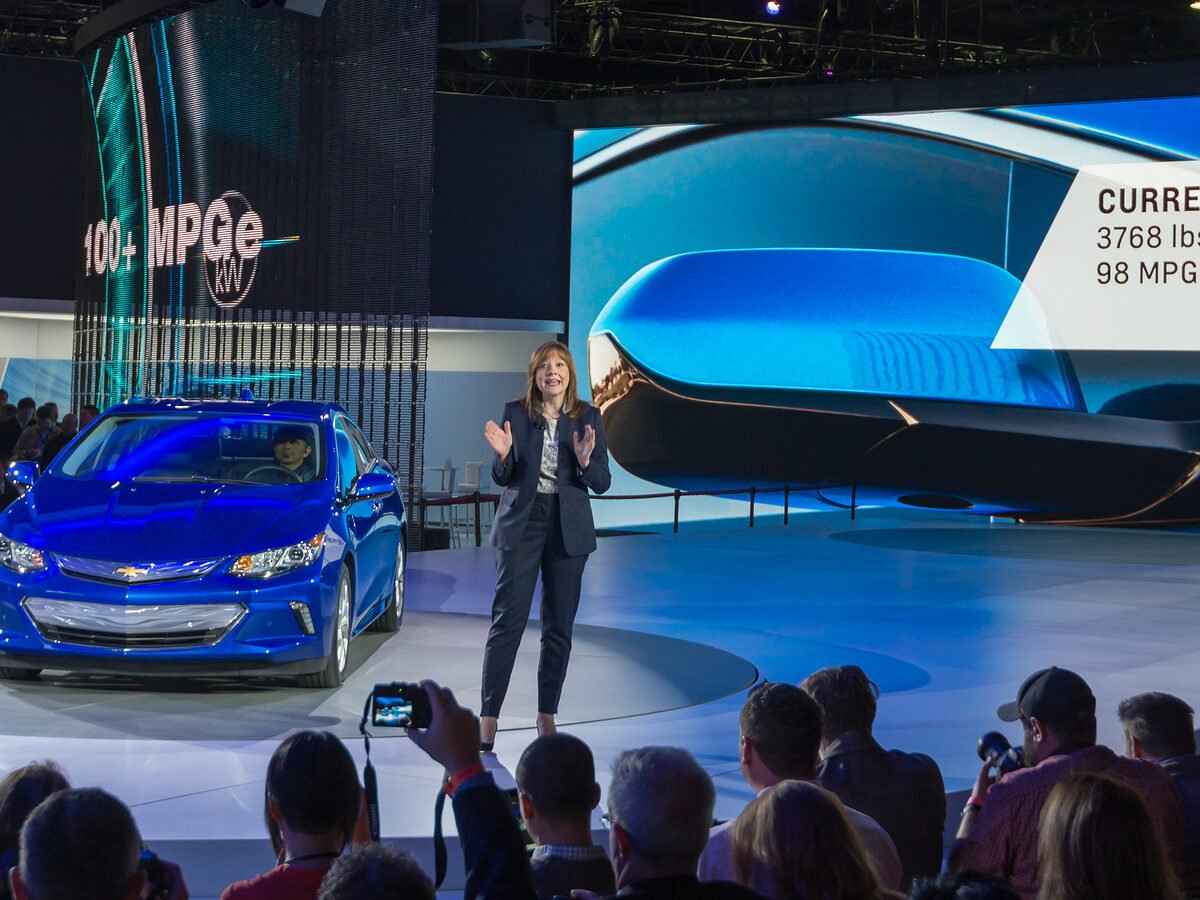 The North American International Auto Show in Detroit, MI