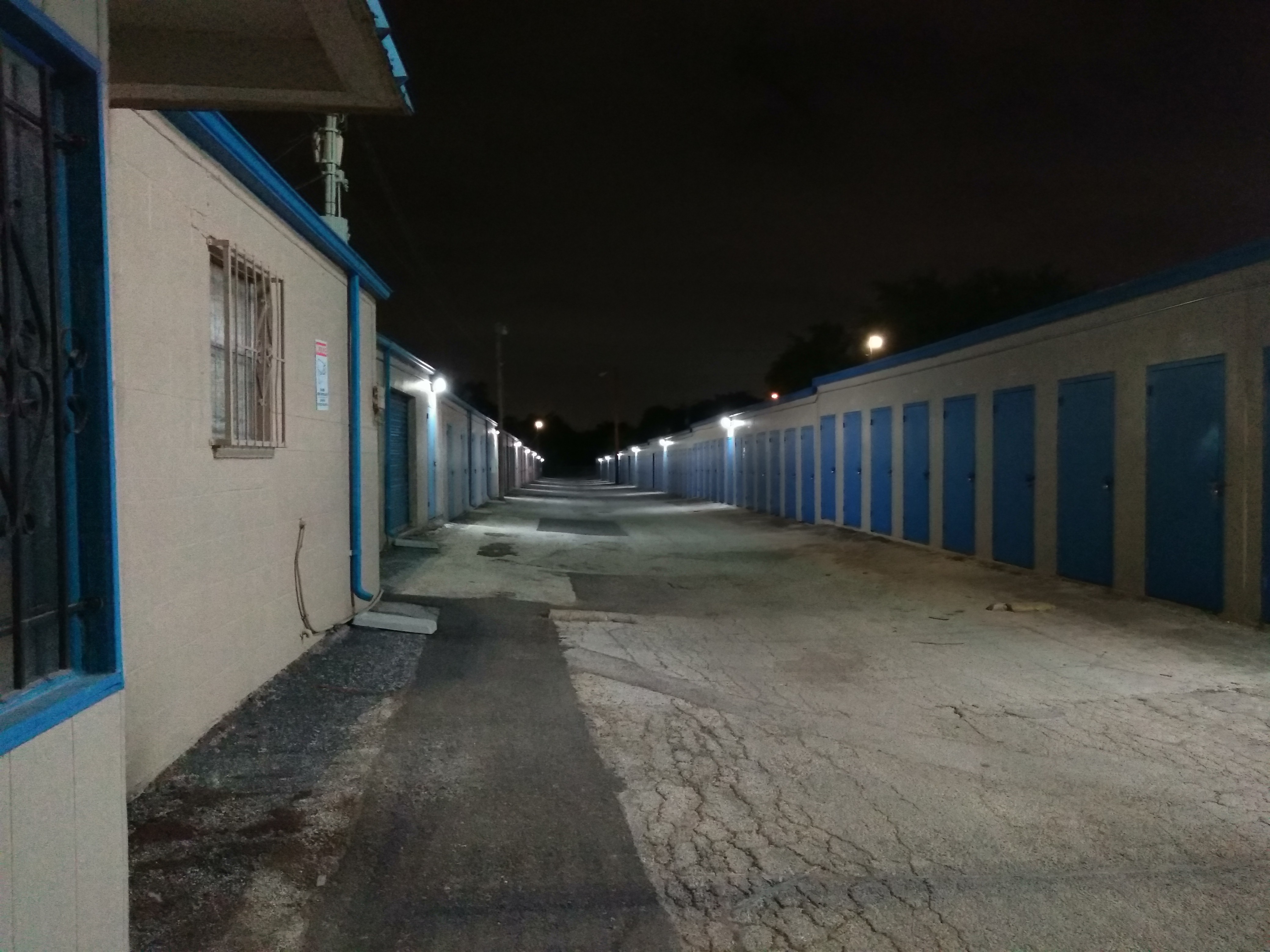 Well Lit at Night