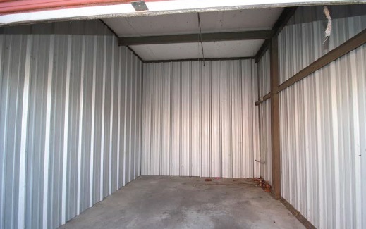 opened interior of a storage unit in smyrna, tn