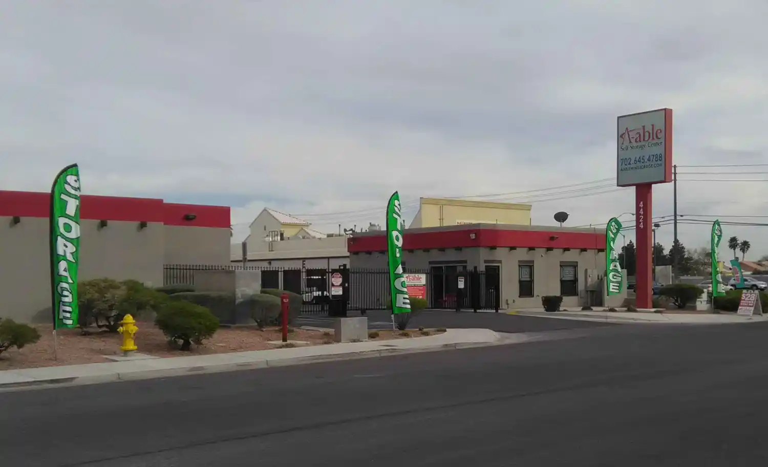 Storage Facility in North Las Vegas on San Mateo Street