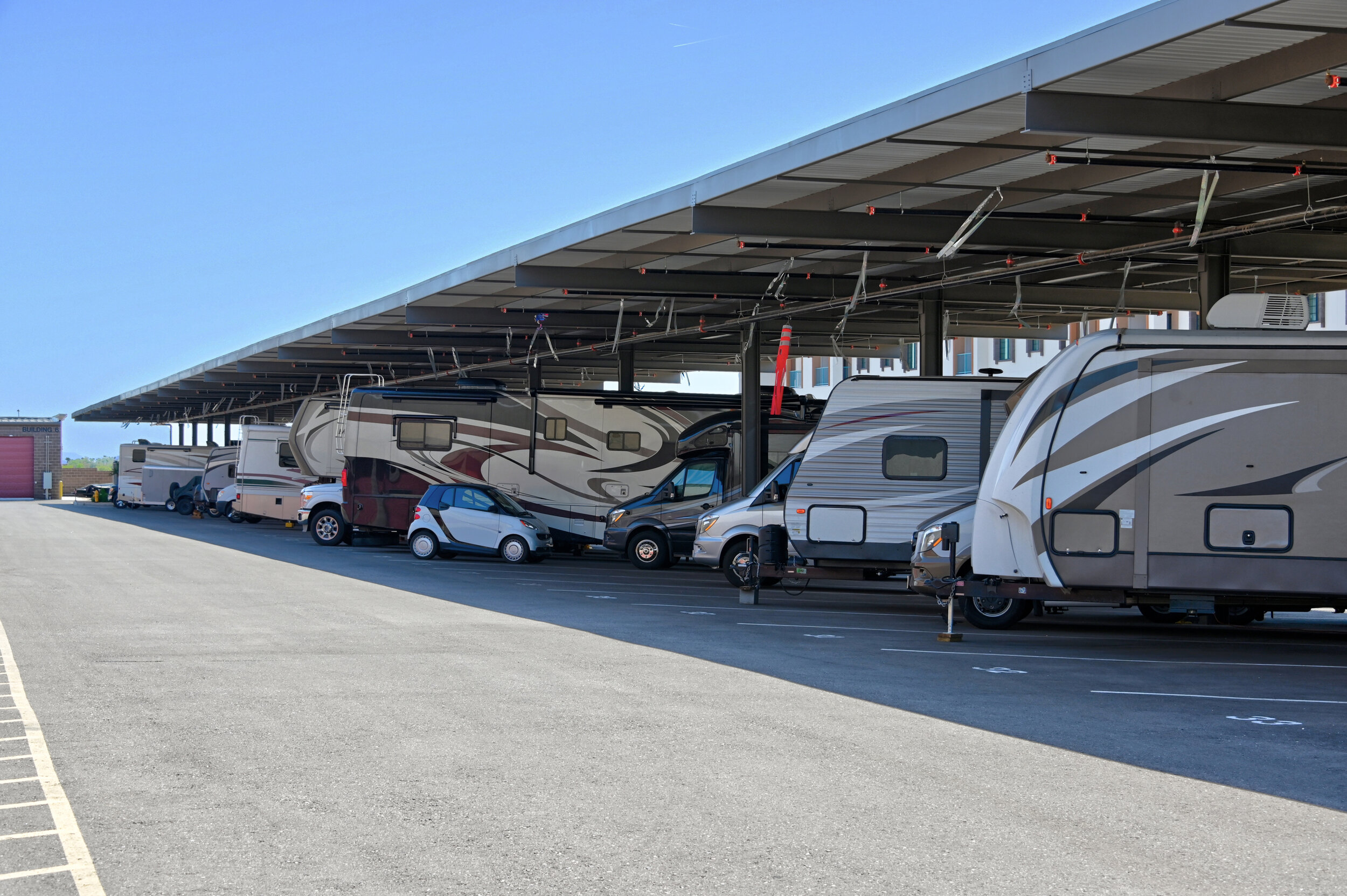 Covered RV & Boat Storage in Verdi, NV Verdi Executive RV & Boat Storage