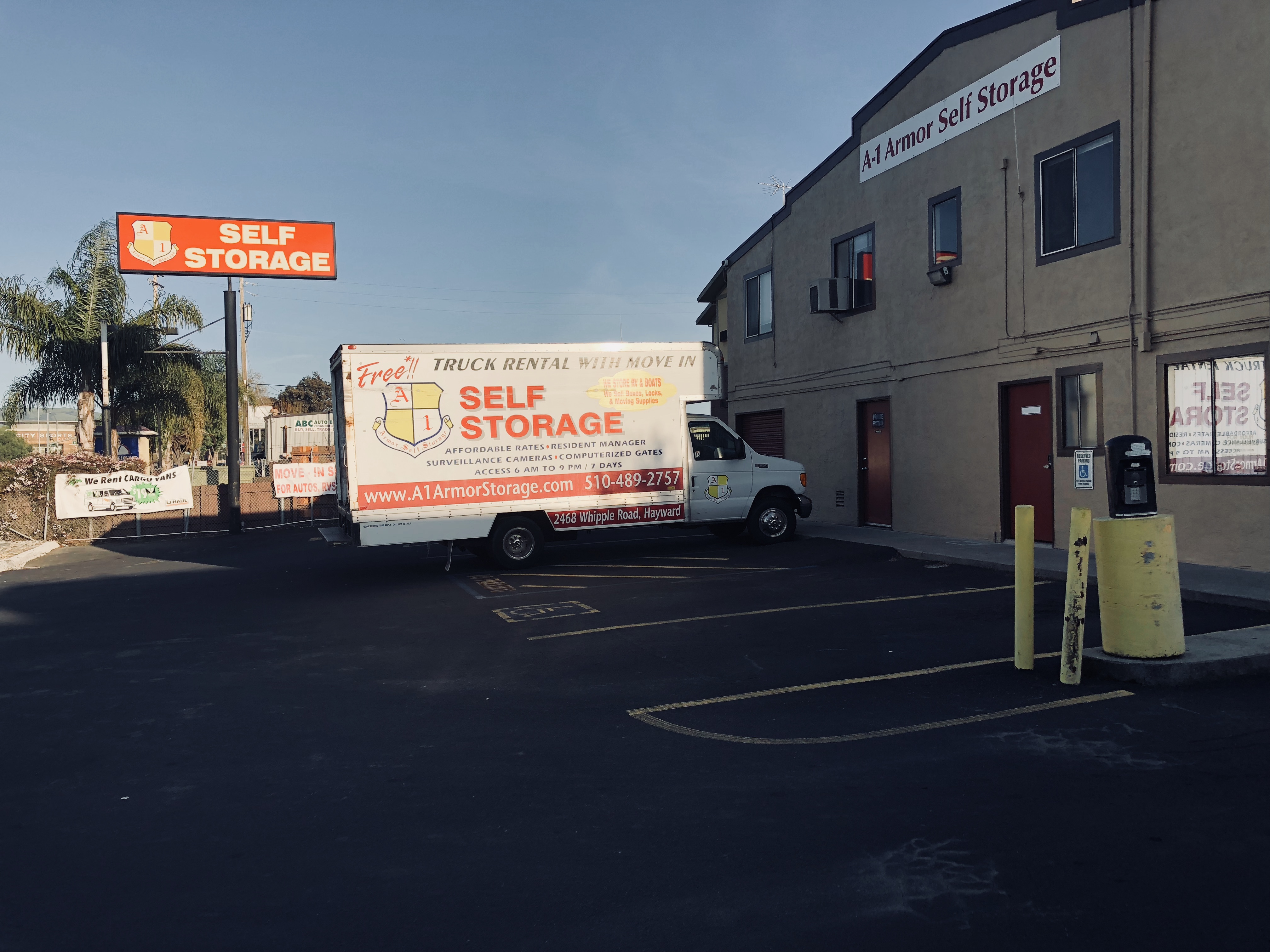 self storage in hayward, ca