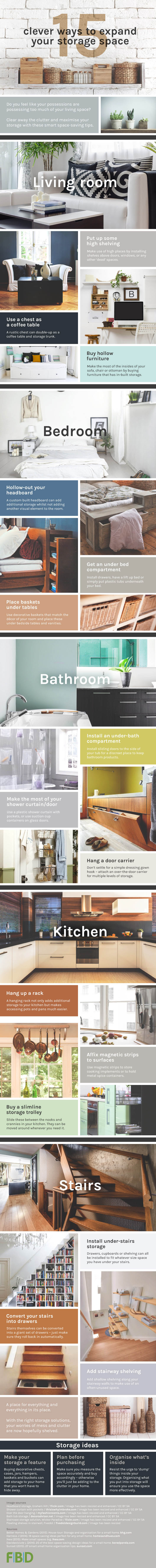 15 Clever Ways to Expand Storage Space